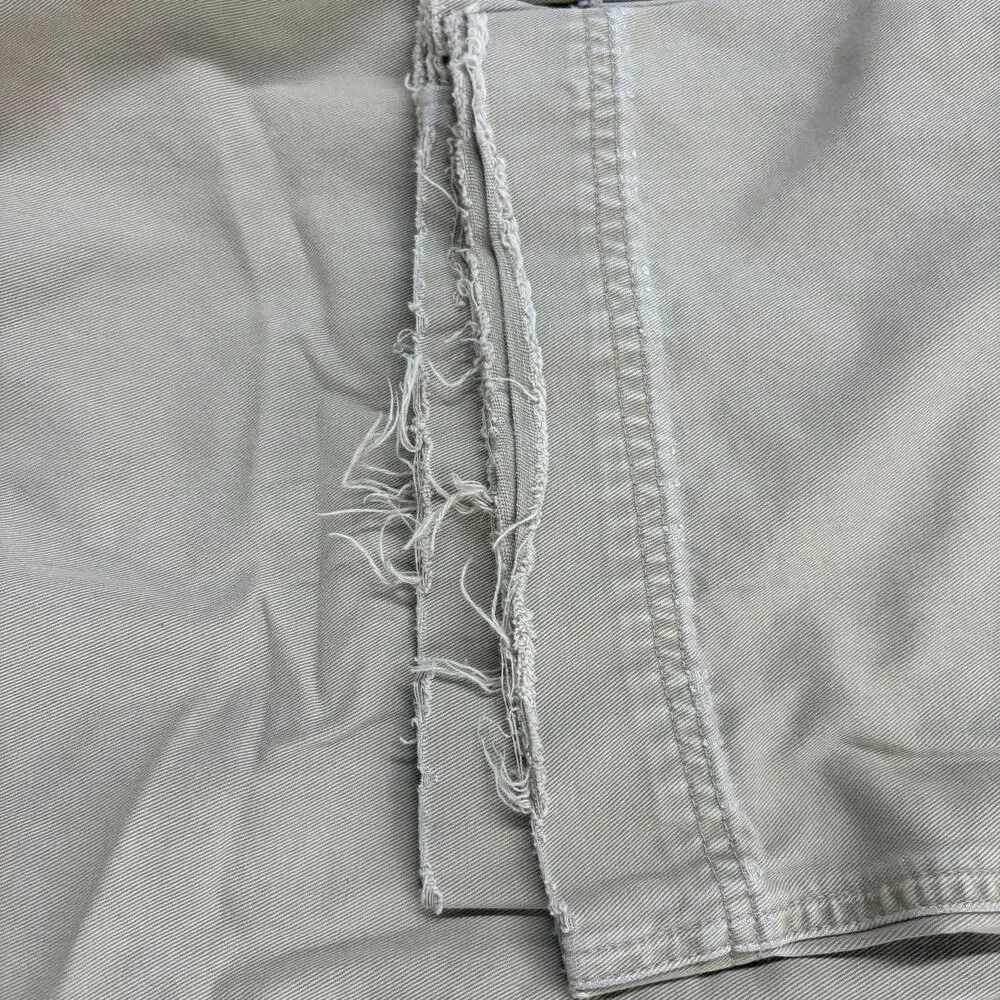 Vintage Abercrombie Fitch Pants Mens 32x27 Beige Canvas Relaxed Straight Chino